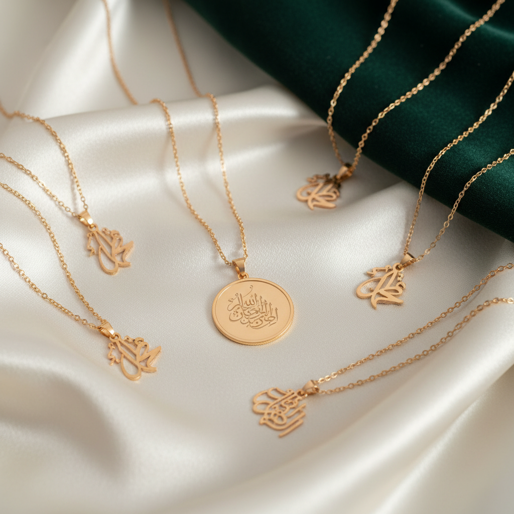 Calligraphy Neckless.