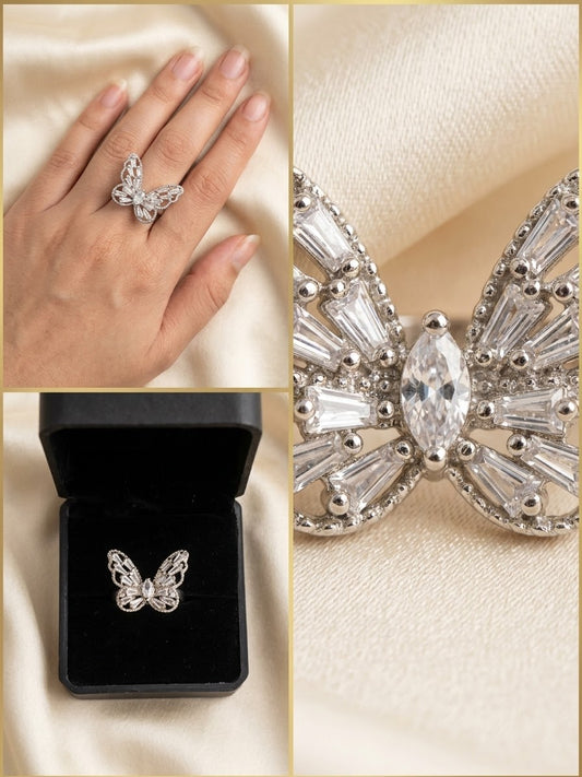 Celeste Butterfly Elegance Ring
