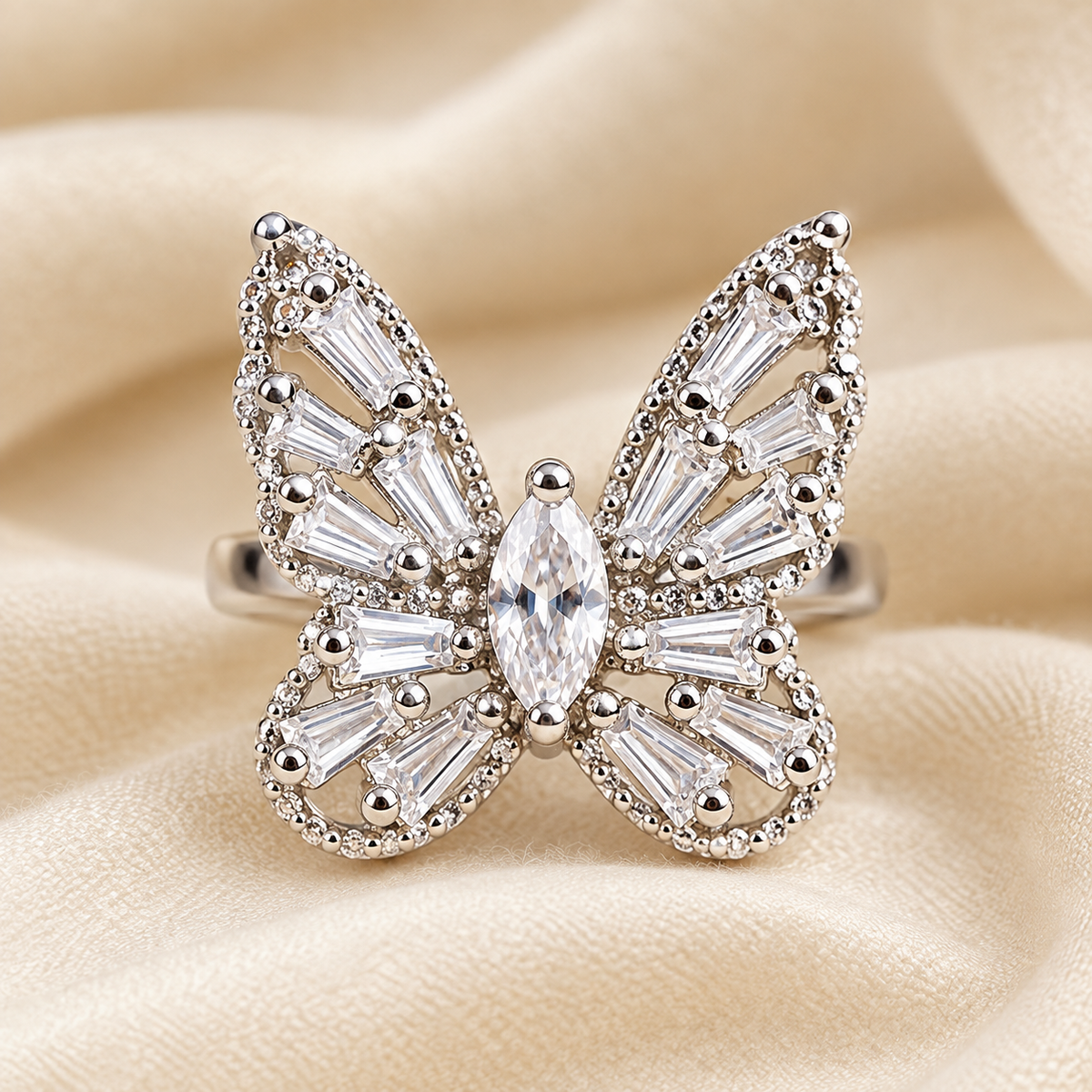 Celeste Butterfly Elegance Ring