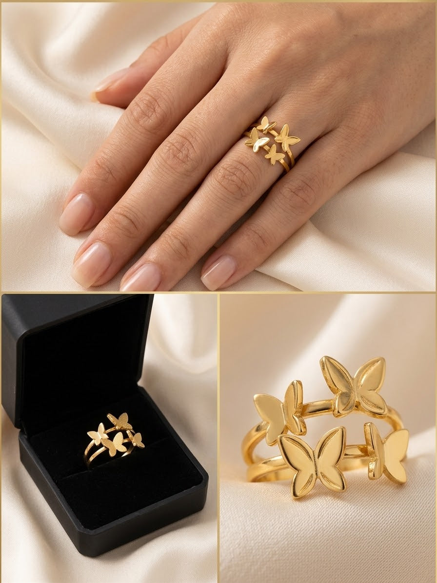 Elysian Butterfly Ring