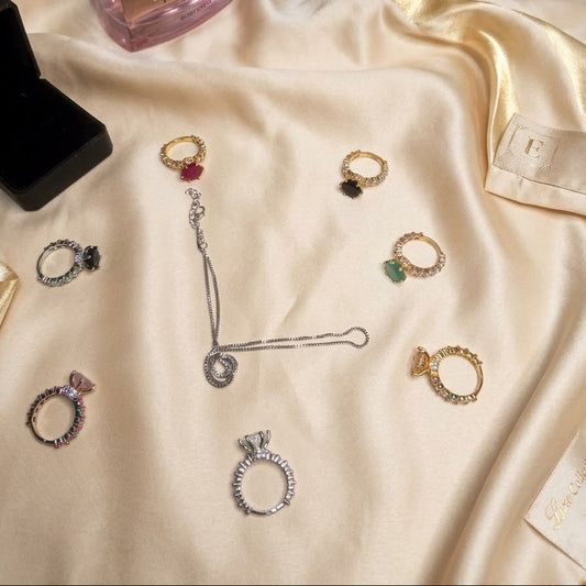 Regalia Multi-Stone Ring Set