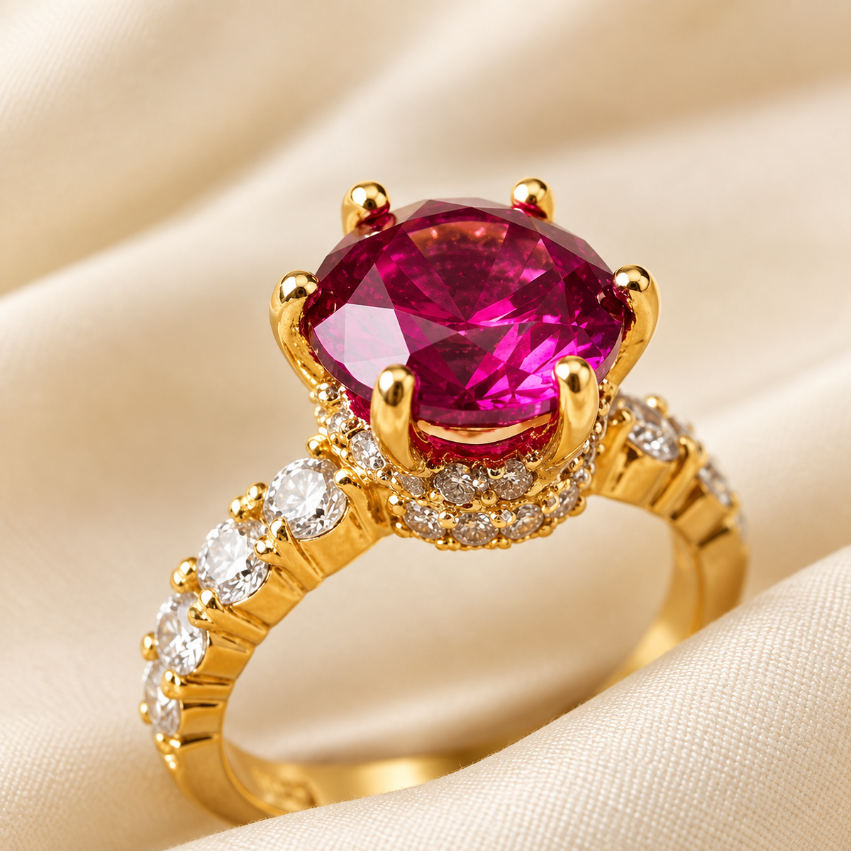 Regalia Ruby Crown Ring